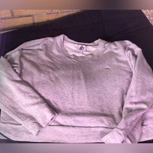 Womens juicy crew neck cropped sweatshirt